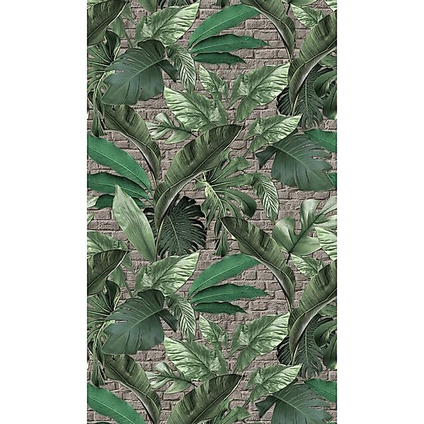 Marburg Fototapete Loft Superior 6 Grün-Schwarz Floral Modern FSC® günstig online kaufen