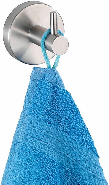 Wenko Wandhaken Uno Bosio Silber Matt 2er Set 5,5 cm x 5,5 cm x 5,5 cm günstig online kaufen