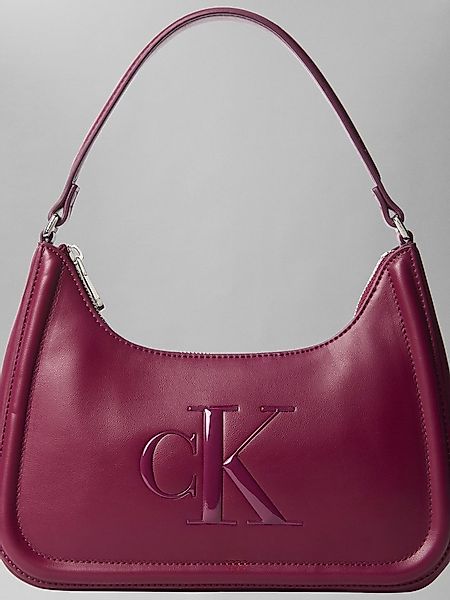 Calvin Klein Schultertasche RAISED CK SMALL SHOULDER BAG, Henkeltasche, Dam günstig online kaufen