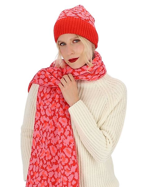 halsüberkopf Accessoires Strickschal Leo, mit Animalmuster günstig online kaufen