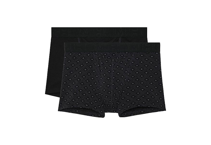 Hom Boxershorts Neels (2er Pack) horizontaler Eingriff, weich, elastisch, b günstig online kaufen