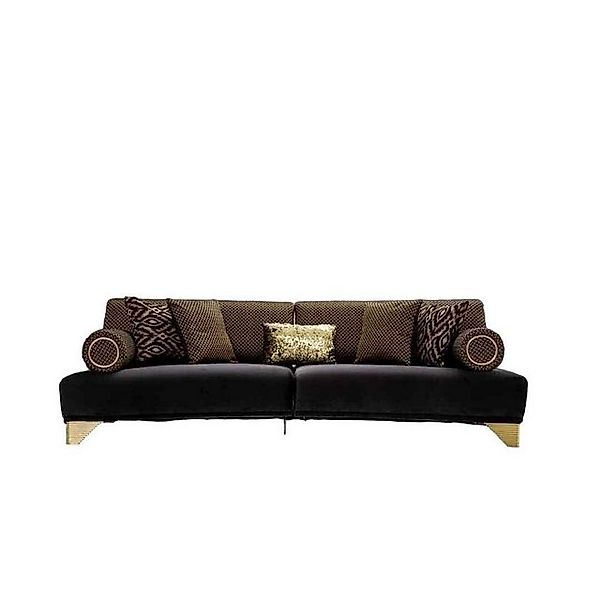 JVmoebel Sofa Dreisitzer Sofa Luxus Sofas Wohnzimmer Couch Stoff 260cm, Mad günstig online kaufen