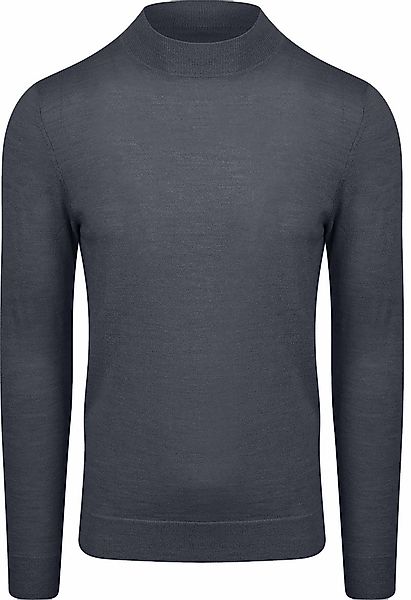 Profuomo Turtleneck Merino Pullover Anthrazit - Größe L günstig online kaufen