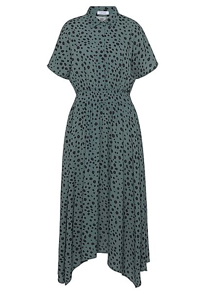 LASCANA Druckkleid mit Punktedruck und asymmetrischem günstig online kaufen