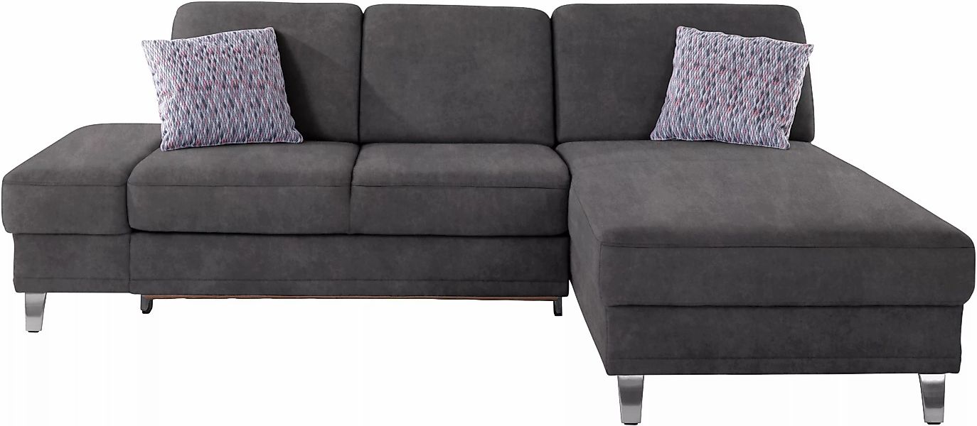 sit&more Ecksofa »Clio L-Form«, wahlweise mit Bettfunktion oder Vorziehsitz günstig online kaufen