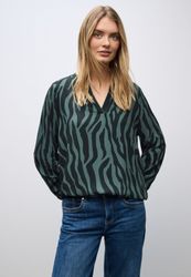 STREET ONE Langarmbluse mit All-Over Print günstig online kaufen