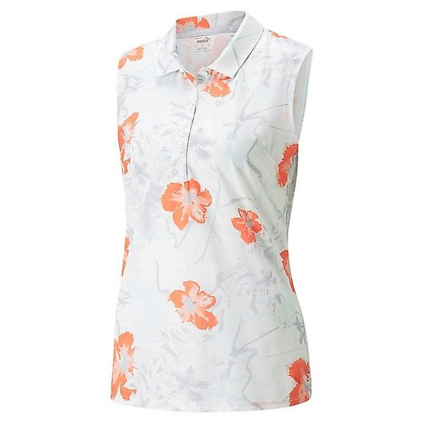 PUMA Poloshirt Puma Golf Polo Nassau 'Hot Coral' Sleeveless Damen M günstig online kaufen