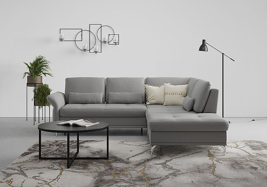 Home affaire "Palm Beach L-Form" Federkern, mit Sitztiefenverstellung, wahl günstig online kaufen