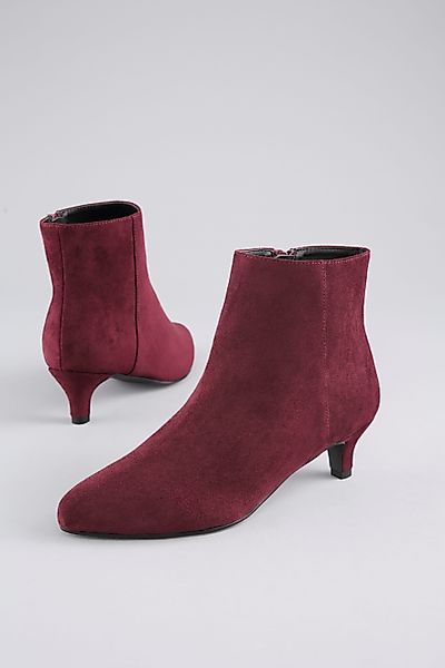 Aniston SHOES Stiefelette, Reißverschluss-Ankelboots, Trichterabsatz - günstig online kaufen