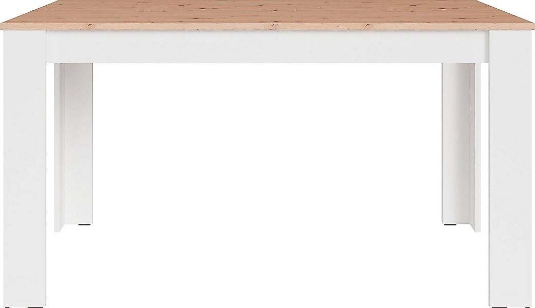 byLIVING Esstisch Nori, Küchentisch in Eicheoptik, Gestell wahlweise anthra günstig online kaufen