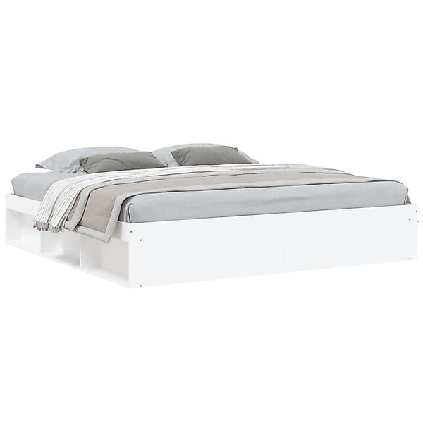 vidaXL Bettgestell Grau Sonoma 200x200 cm1909763 günstig online kaufen