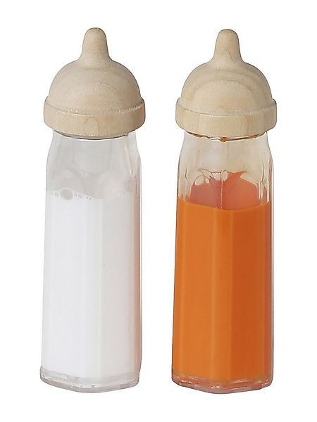 vertbaudet Puppen Accessoires-Set 2er-Set Puppen-Babyflaschen aus Holz FSC® günstig online kaufen