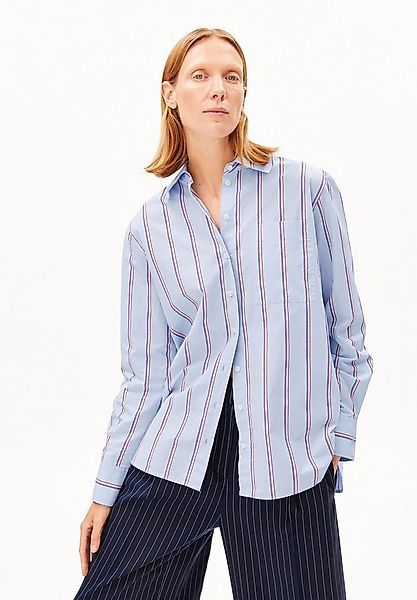 Armedangels Langarmbluse STRIPE LOOSE Bluse aus Bio-Baumwolle Loose Fit günstig online kaufen