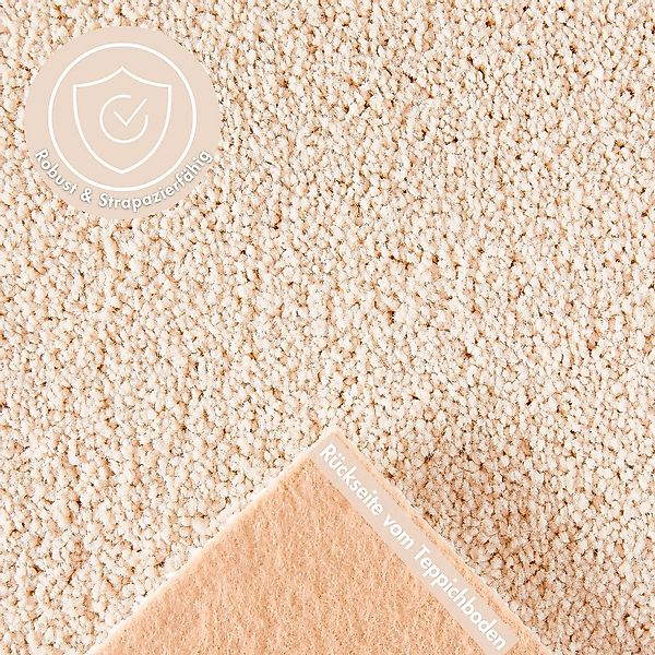 Andiamo Teppichboden »Sophie, Frisee-Velours, Made in Netherlands«, rechtec günstig online kaufen