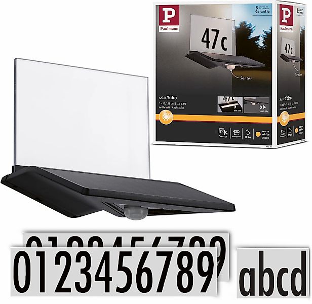 Paulmann LED Außen-Wandleuchte "Yoko" LED-Board 1 Stk. Warmweiß LED-Board, günstig online kaufen