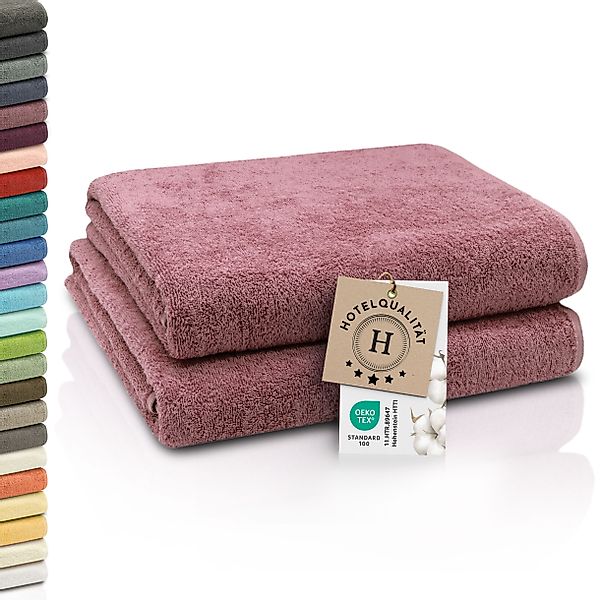 ZOLLNER Badetücher, Walkfrottier (2-St), 100 x günstig online kaufen