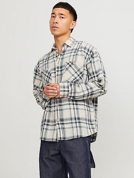 Jack & Jones Langarmhemd JJEMICHAEL OVERSHIRT günstig online kaufen