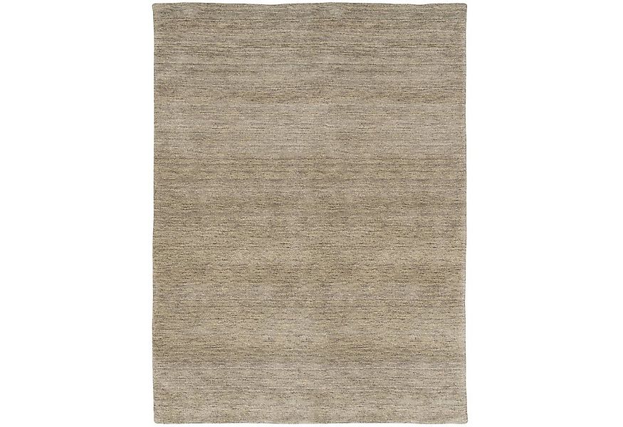 Pergamon Wollteppich Wolle Natur Teppich Gabbeh Maya Einfarbig, Rechteckig, günstig online kaufen