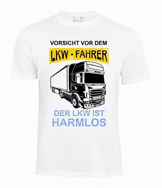 Cotton Prime® T-Shirt "Vorsicht vor dem LKW-Fahrer günstig online kaufen