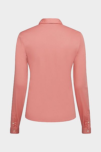 Taillierte Jersey Hemdbluse günstig online kaufen