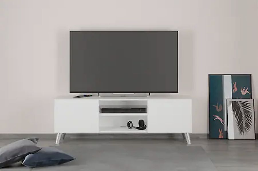 FMD TV-Board »Brighton« Breite 140 cm, mit und ohne Schublade günstig online kaufen