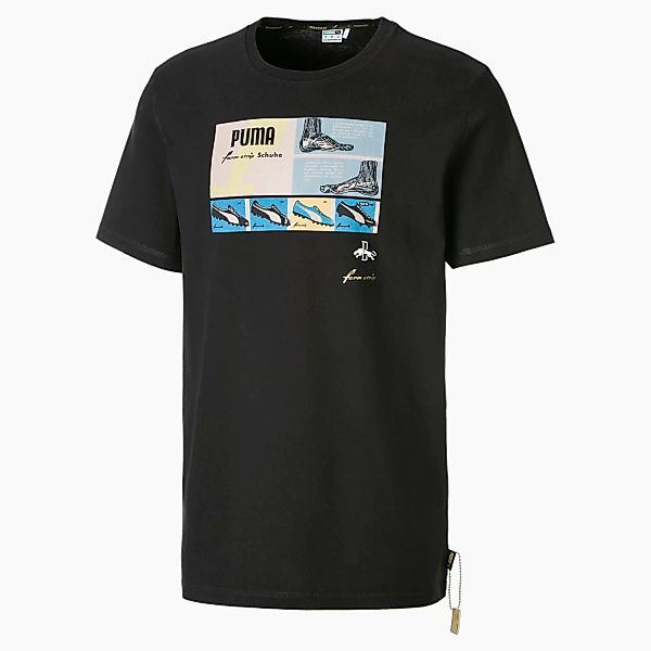 PUMA Rudolf Dassler Legacy Graphic Herren T-Shirt | Mit Aucun | Schwarz | G günstig online kaufen