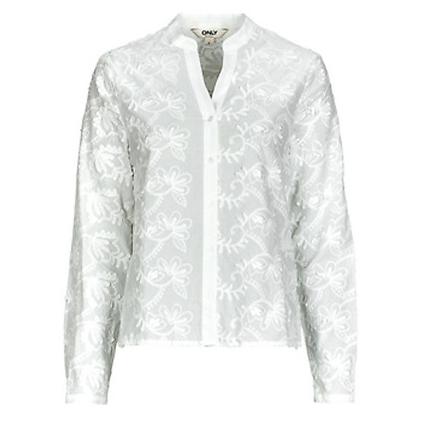 Only  Blusen ONLCARMEN FR L/S 3D EMB SHIRT günstig online kaufen