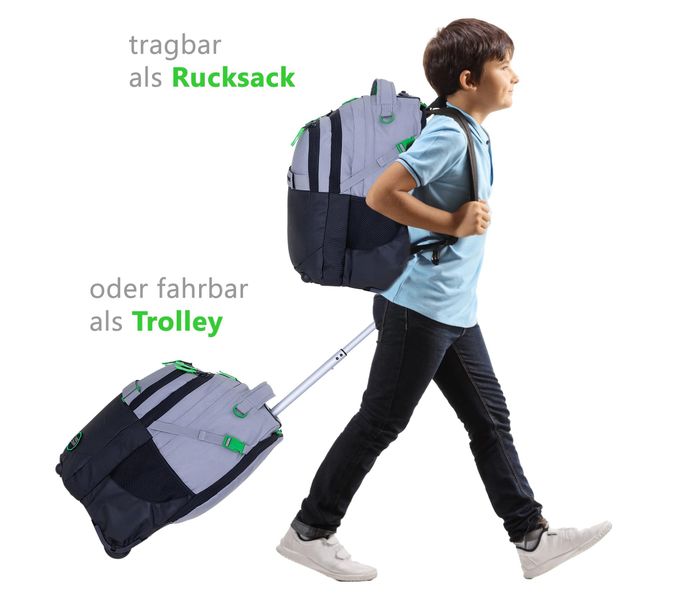 ELEPHANT Schulrucksack Schultrolley Trolley Hero Signature günstig online kaufen