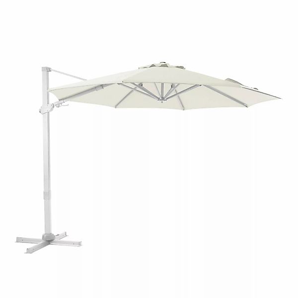 AXI Ampelschirm Ø 300 cm Beige mit Dreh- & Neigungsfunktion günstig online kaufen