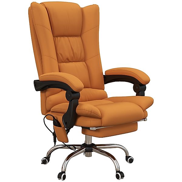 Vinsetto Bürostuhl mit Vibrationsmassage Ergonomischer Chefsessel mit Lende günstig online kaufen