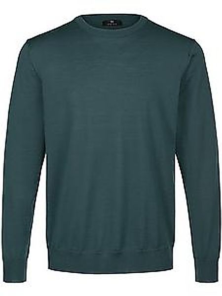 Rundhals-Pullover Peter Hahn türkis günstig online kaufen