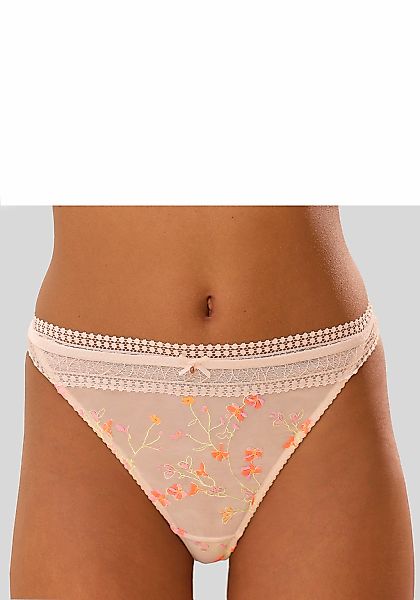 LASCANA Tanga "Jasmin", in floraler Optik günstig online kaufen