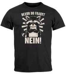MoonWorks Print-Shirt Herren T-Shirt Bevor Du günstig online kaufen