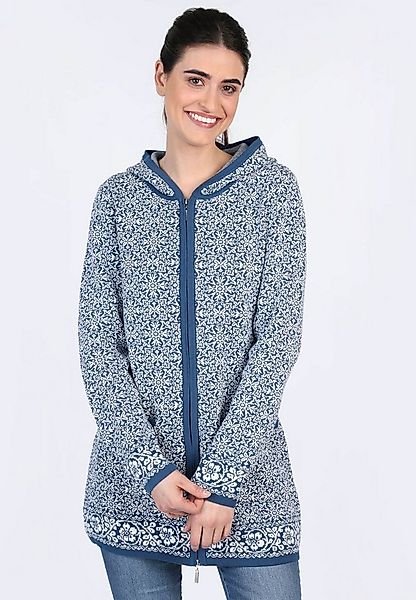 Sorgenfri Sylt Strickmantel Caddy Nordic Ajour-Strickdetails günstig online kaufen