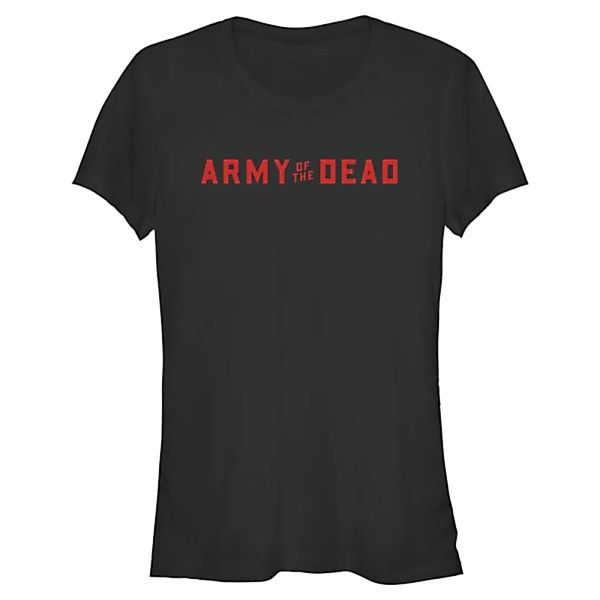 Netflix - Army Of The Dead - Logo Red - Frauen T-Shirt günstig online kaufen