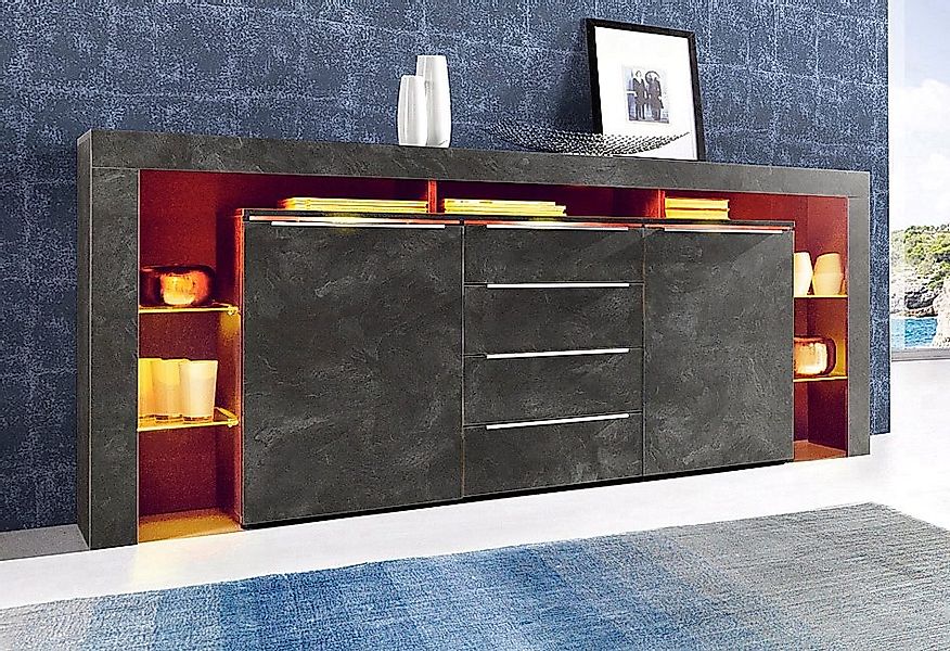 borchardt Möbel Sideboard "Lima" (192 oder 220 cm) günstig online kaufen