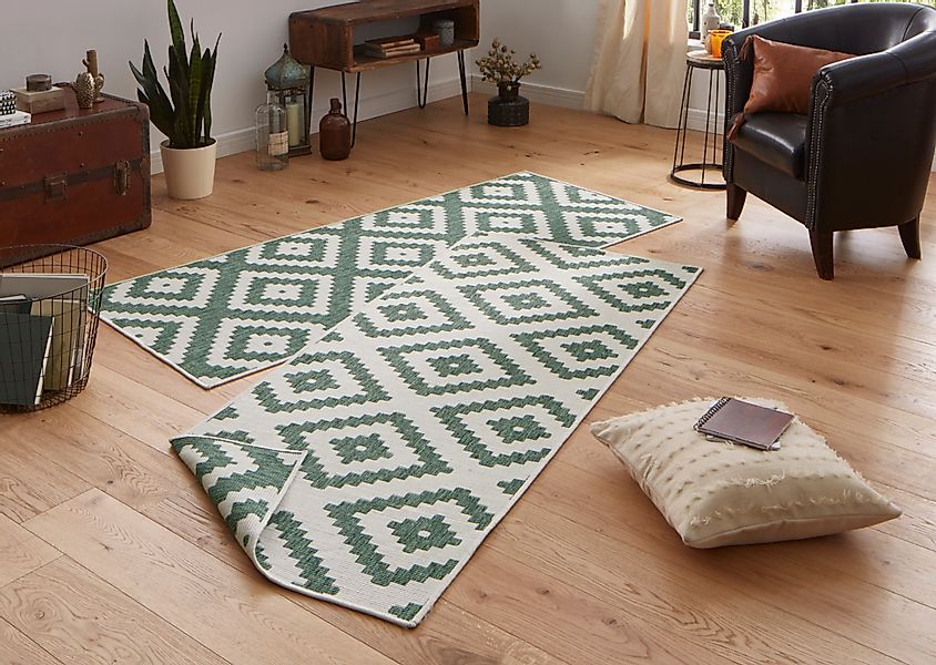 HANSE Home Teppich Malta Wendeteppich, rechteckig, günstig online kaufen