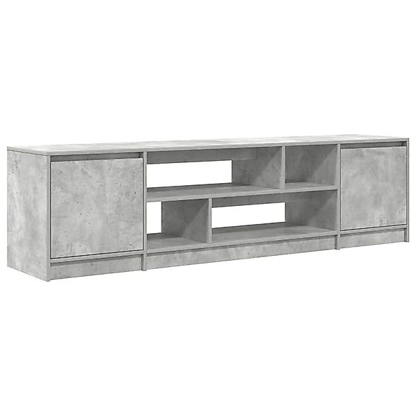vidaXL TV-Schrank Betongrau 188,5x41x50 cm Holzwerkstoff 3328420 günstig online kaufen
