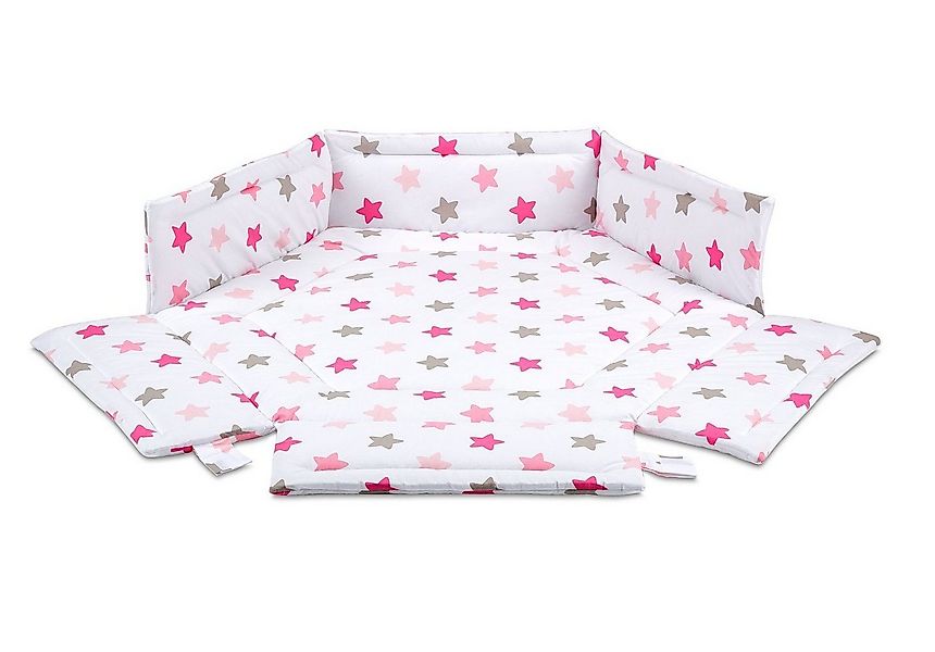 FabiMax Laufgittereinlage 6-eckig (115x100 cm), mit Seitenschutz, Obermater günstig online kaufen