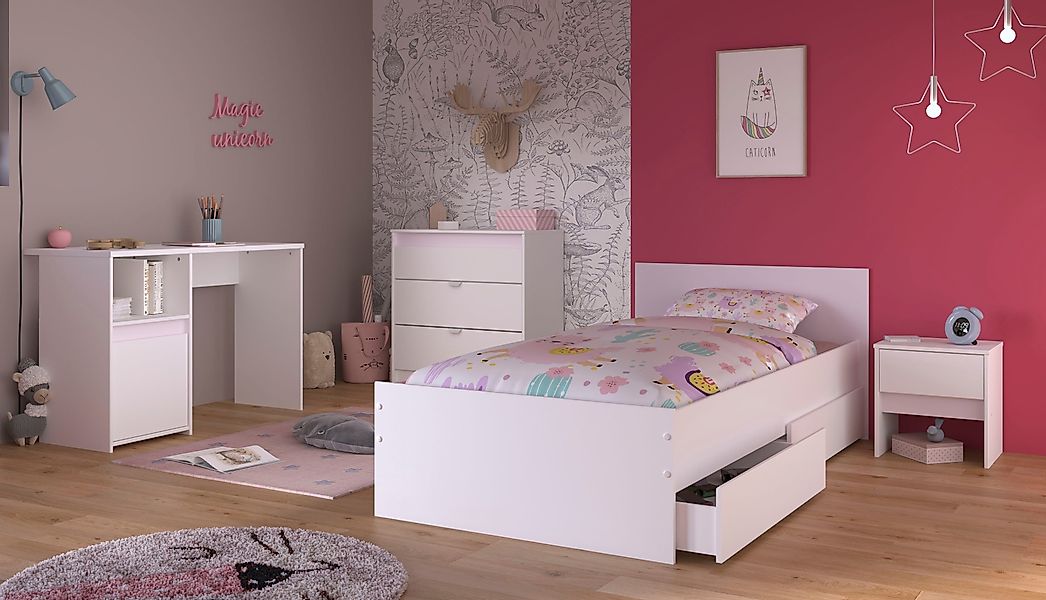 Parisot Jugendzimmer-Set Pirouette, (Set, 5-tlg) günstig online kaufen