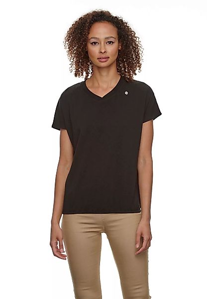 Ragwear Damen T-Shirt ALMMA 2111-10028 Black 1010 Schwarz günstig online kaufen