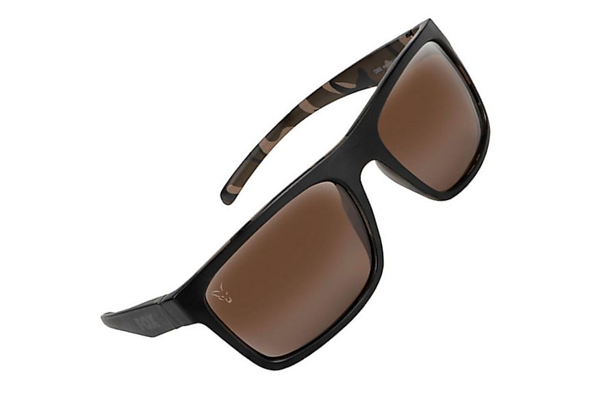 FOX International Sonnenbrille Fox Avius Black/Camo Brown Lense - Polarisat günstig online kaufen