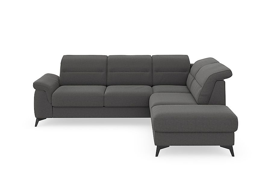 sit&more Ecksofa »Sinatra L-Form«, mit Ottomane, optional mit Kopfteilverst günstig online kaufen