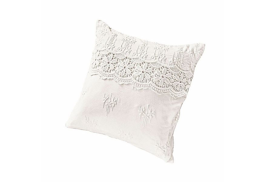 Mirabeau Kissenhülle Kissenhülle Fianna weiß günstig online kaufen
