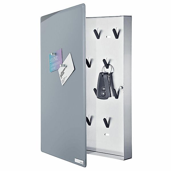 blomus Schlüsselkasten Velio Grau 40 x günstig online kaufen