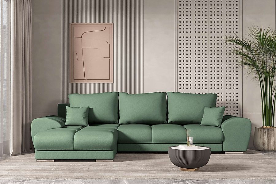 99rooms Ecksofa Antalya, Sofa L-Form, Eckcouch, günstig online kaufen