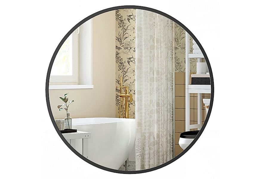 SONGMICS Wandspiegel, Spiegel rund, Badezimmerspiegel, 40/50/61/76 cm, Meta günstig online kaufen