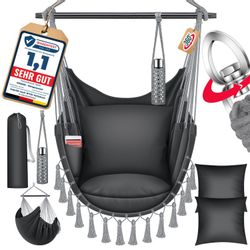 KESSER Hängesessel, Hängestuhl mit Kissen, Getränkehalter günstig online kaufen