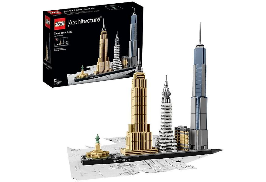 LEGO® LEGO Architecture New York City 21028 Konstruktions-Spielset günstig online kaufen