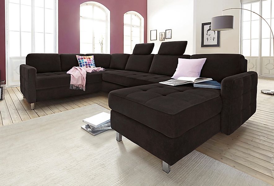sit&more Wohnlandschaft Pablo U-Form, wahlweise mit günstig online kaufen